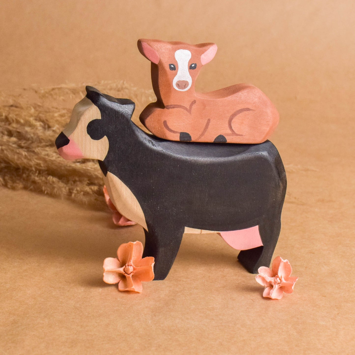 Cow, Bull and Calf