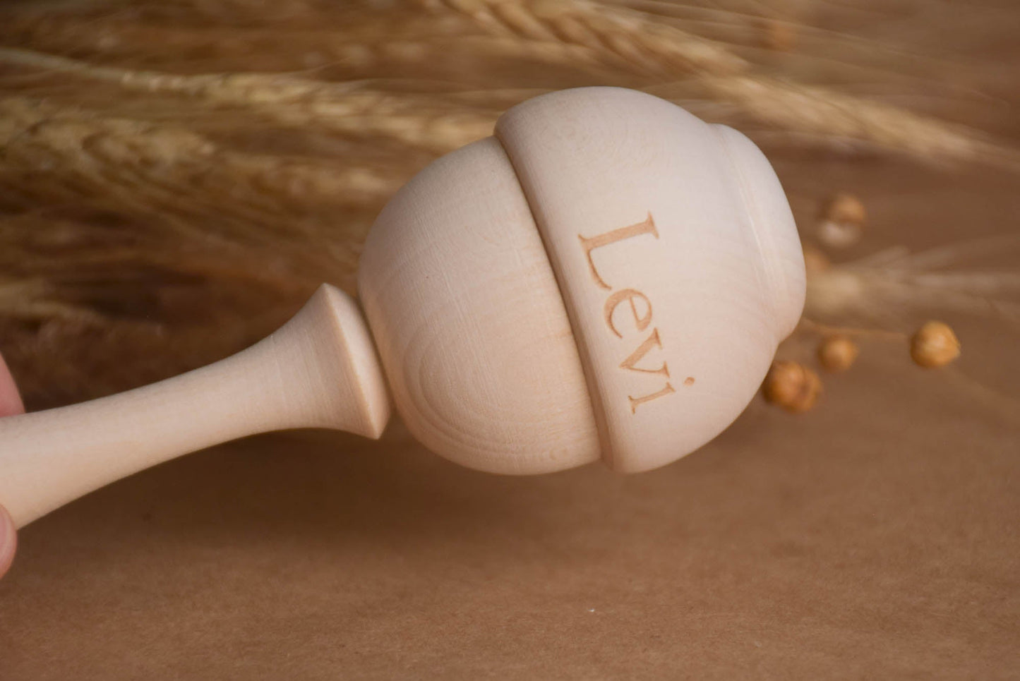 Wooden maracas, Wooden baby rattle, Toddler childrens wooden toys, Musical toy, Baby maracas, Kids room decor, Eco toys, Natural toys
