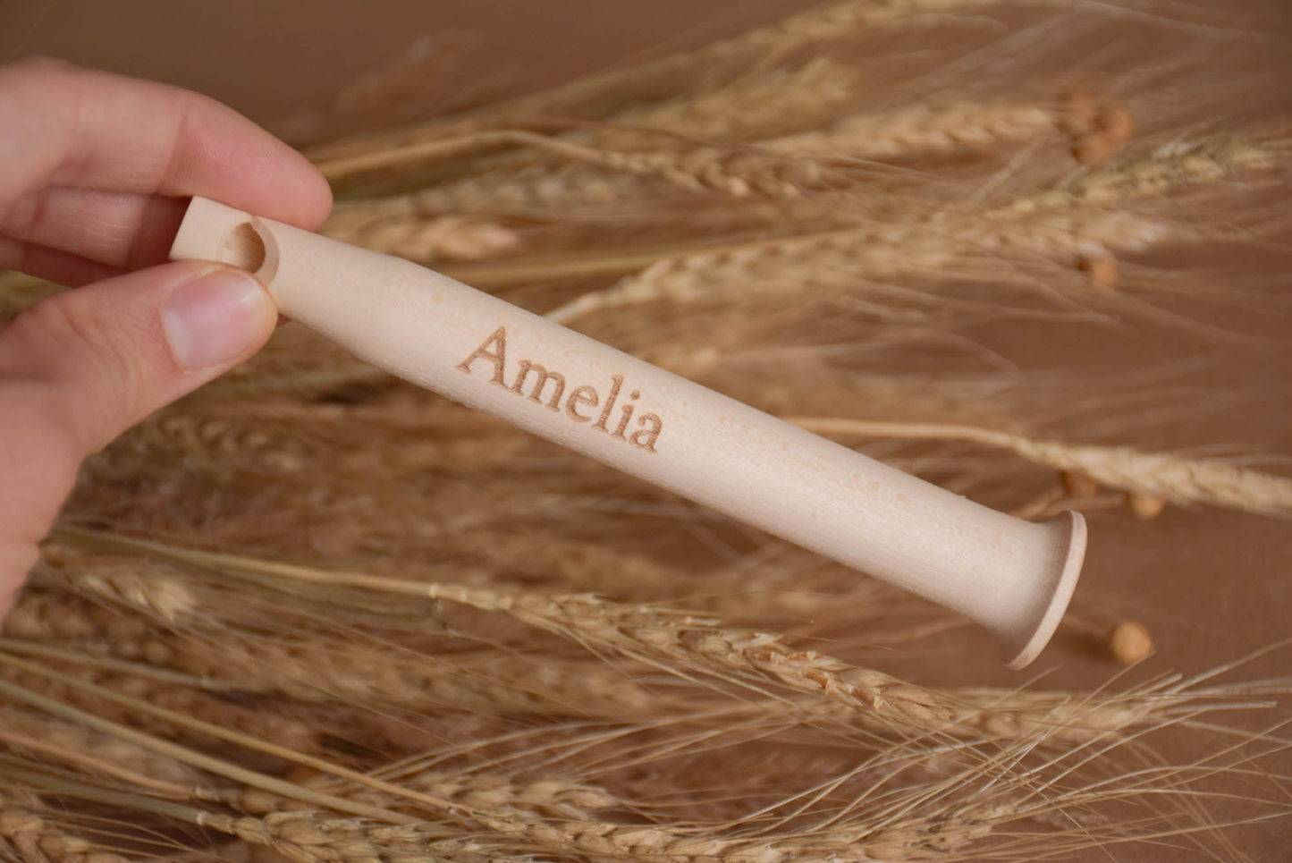 Wooden Pull Whistle Toy