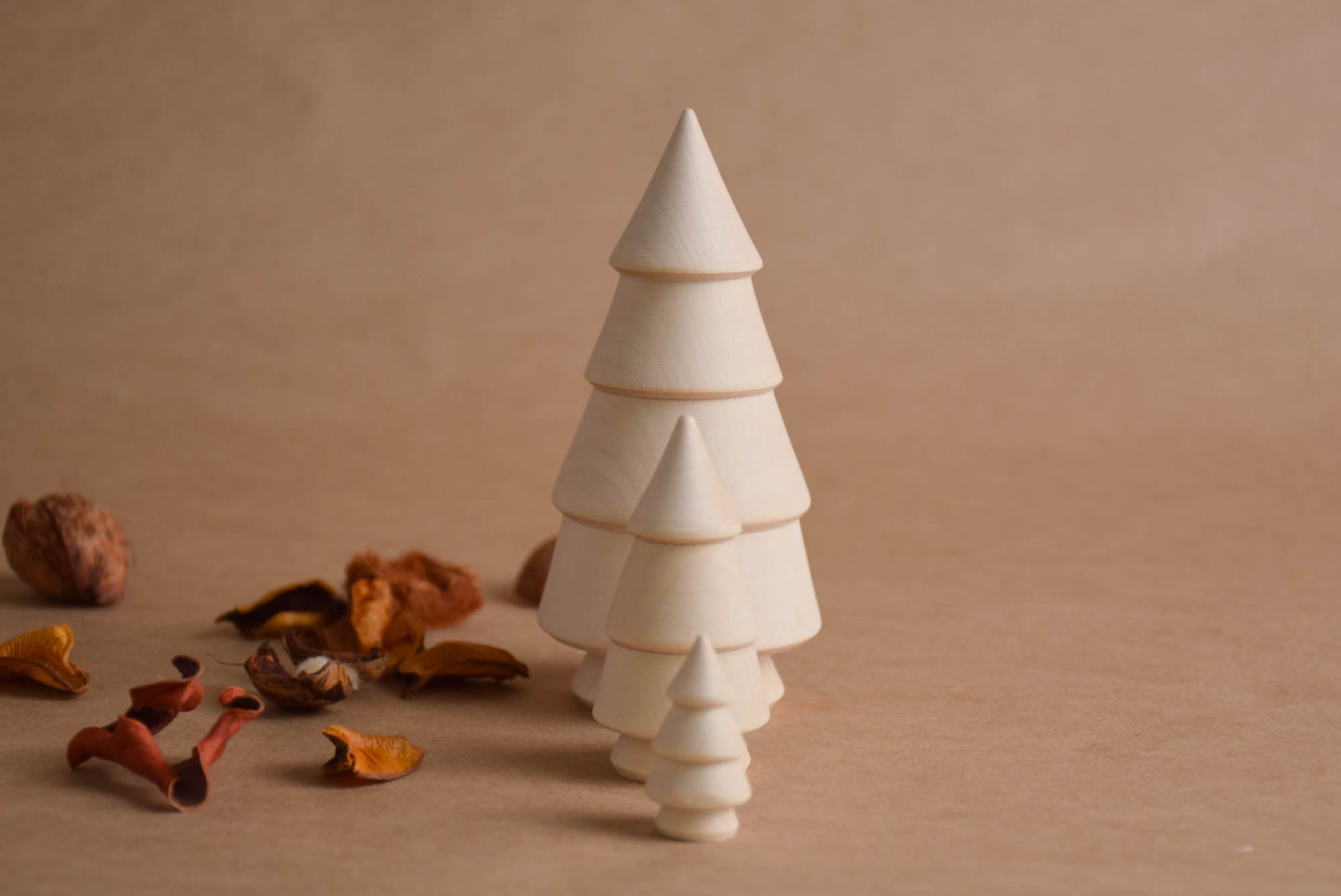 Waldorf Wooden Trees Toy Set