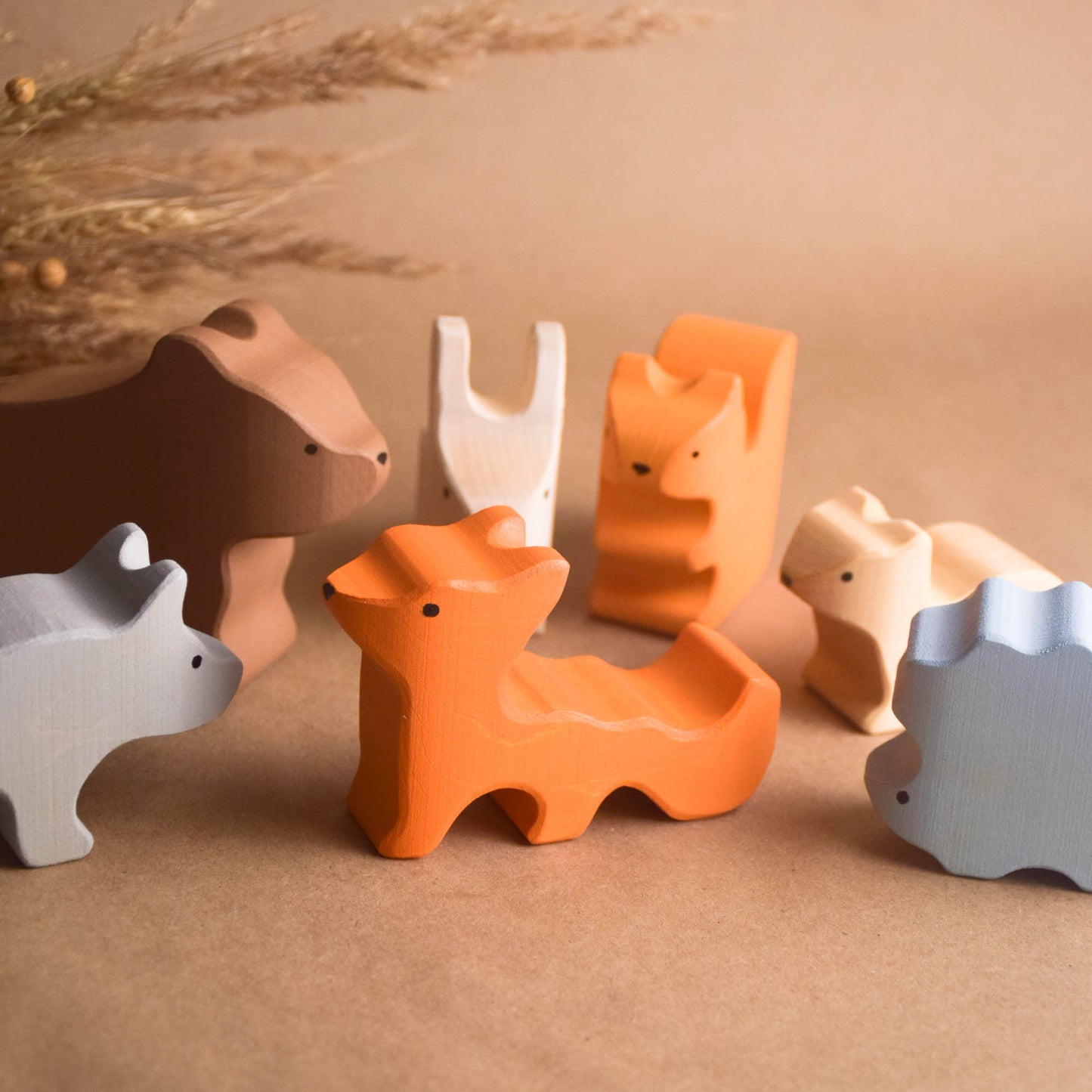 Colored Animals Set
