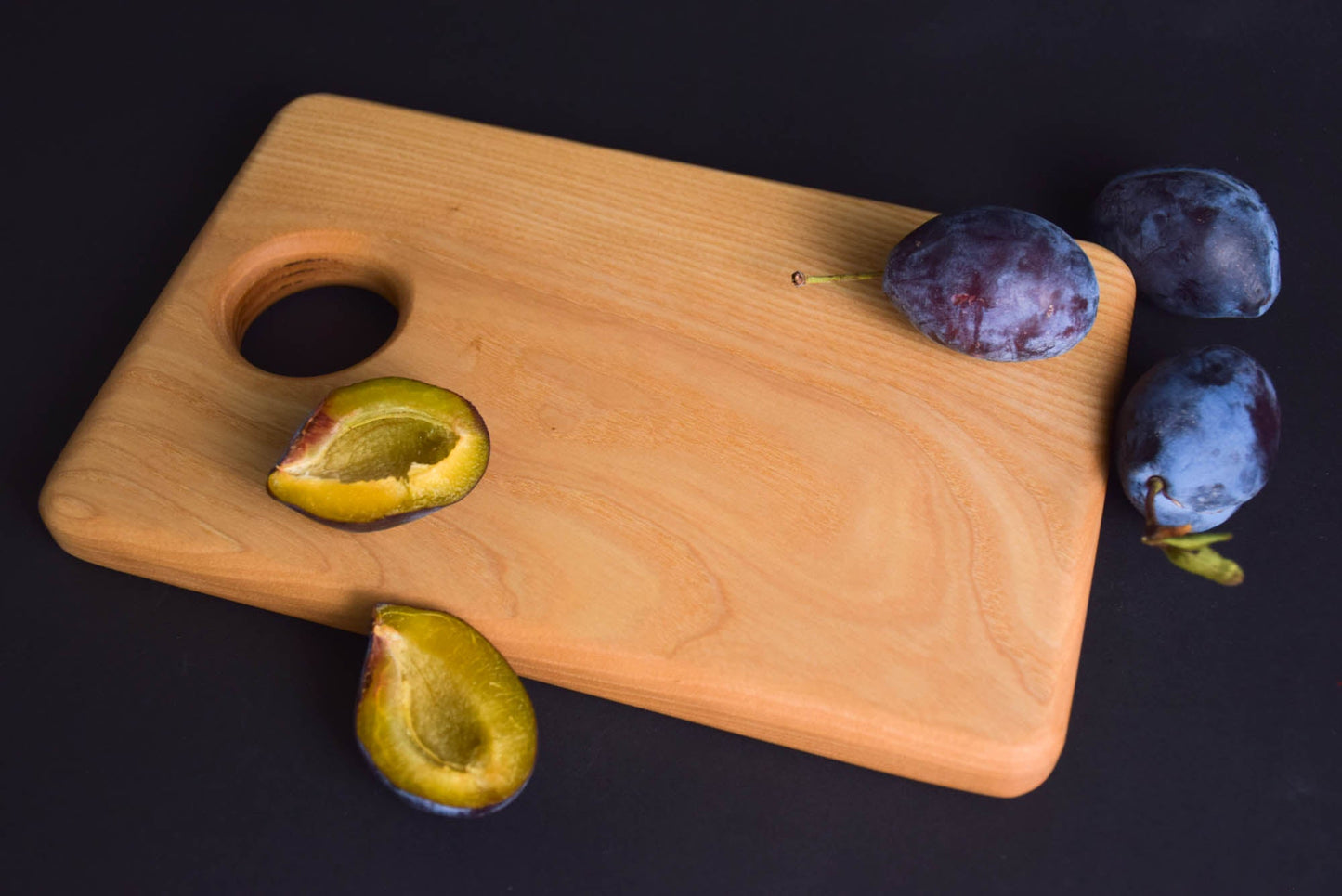 Montessori Wooden Knife and Cutting Board ASH