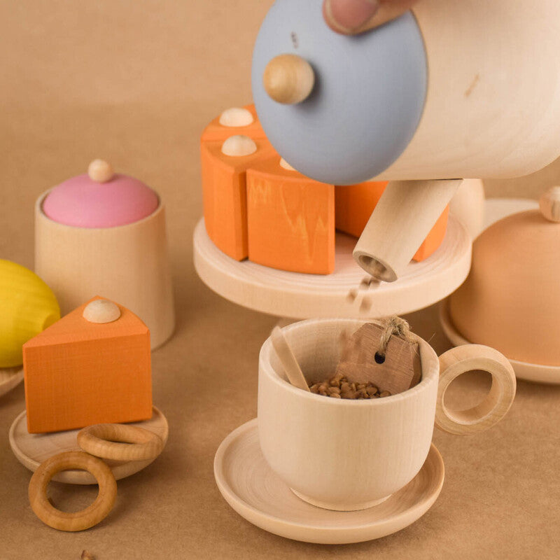 Tea Set and Cake