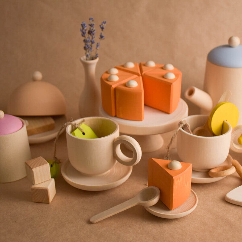 Tea Set and Cake