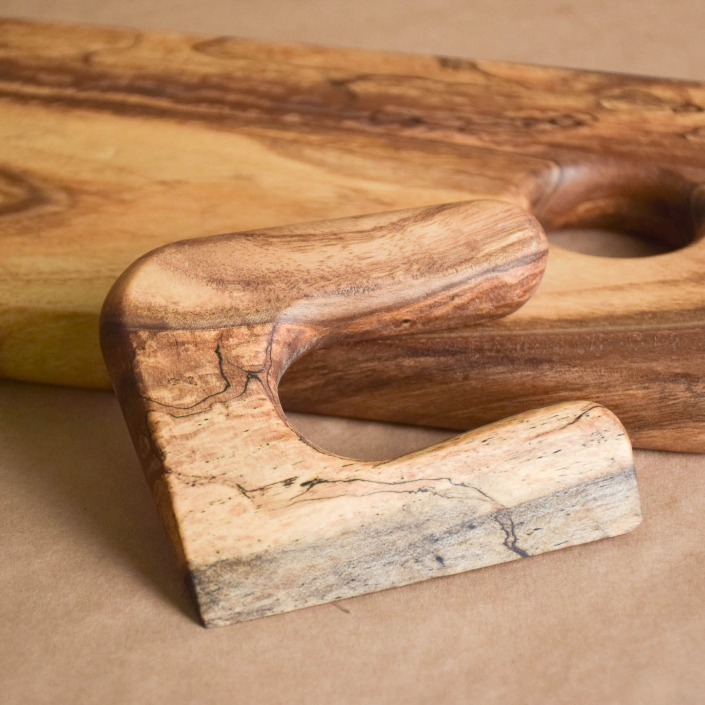 Wood Walnut Safe Montessori Knife and Cutting Board