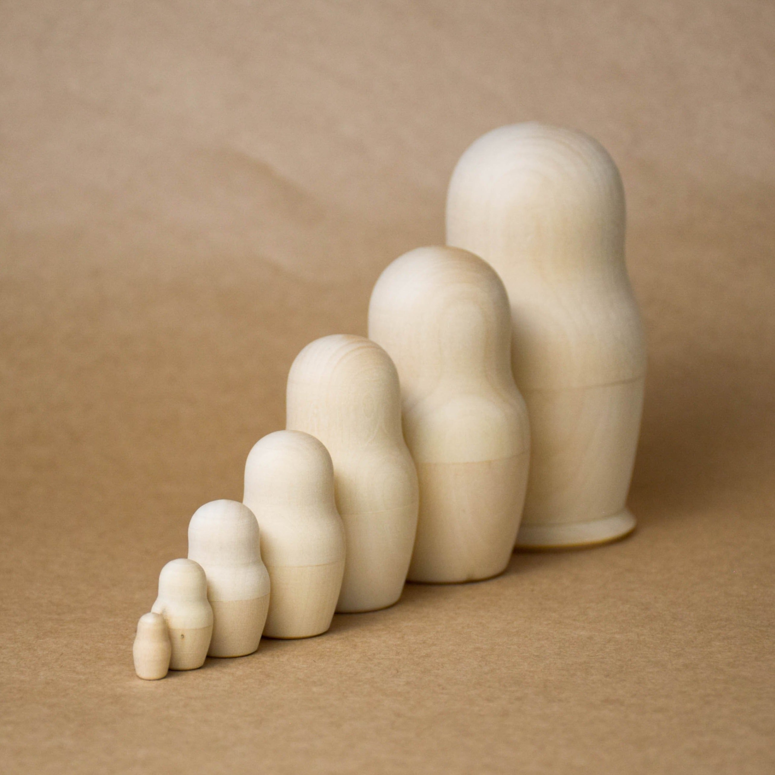 Blank clearance matryoshka dolls