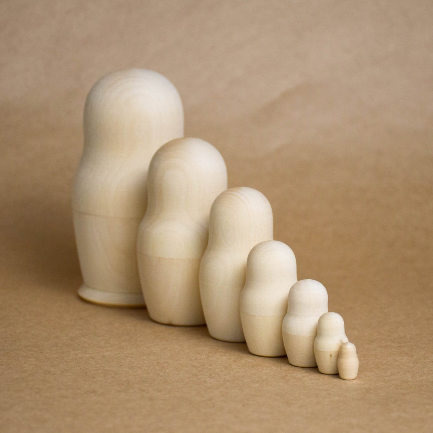 Blank Matryoshka Dolls 7 pcs.