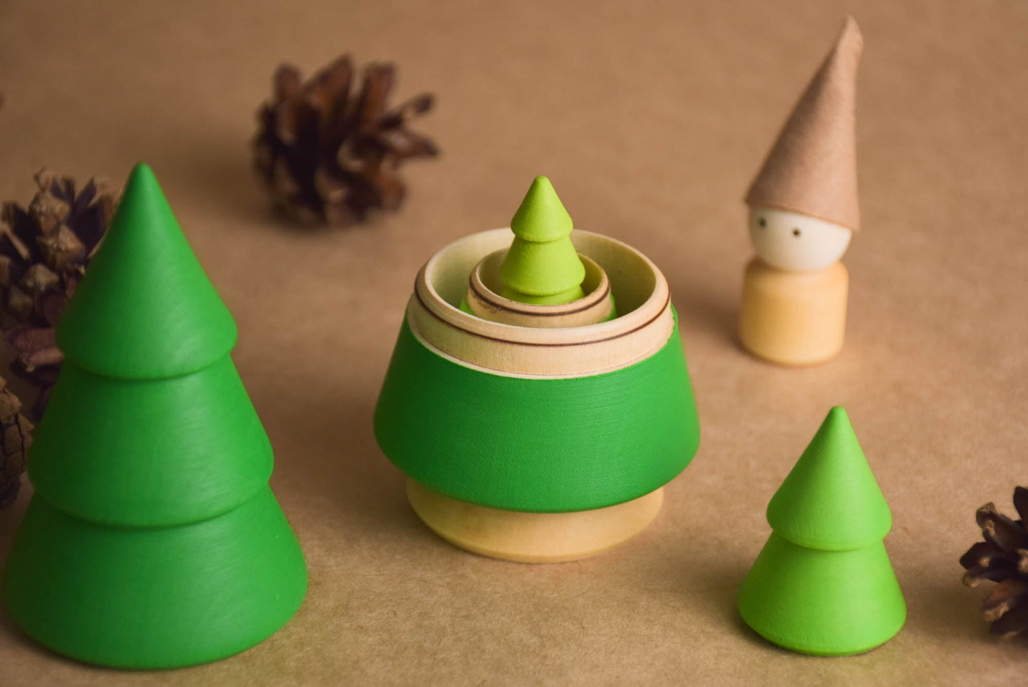 Wooden Tree Set