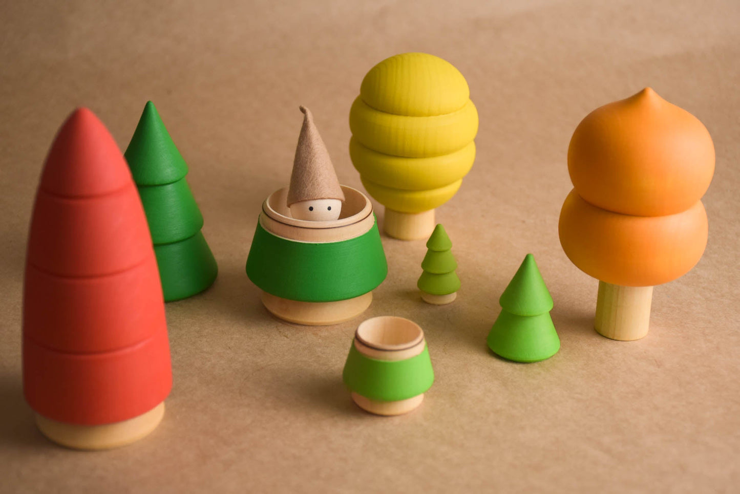Wooden Tree Set