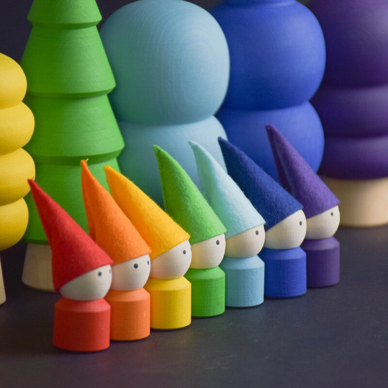 Rainbow Opening Trees Set