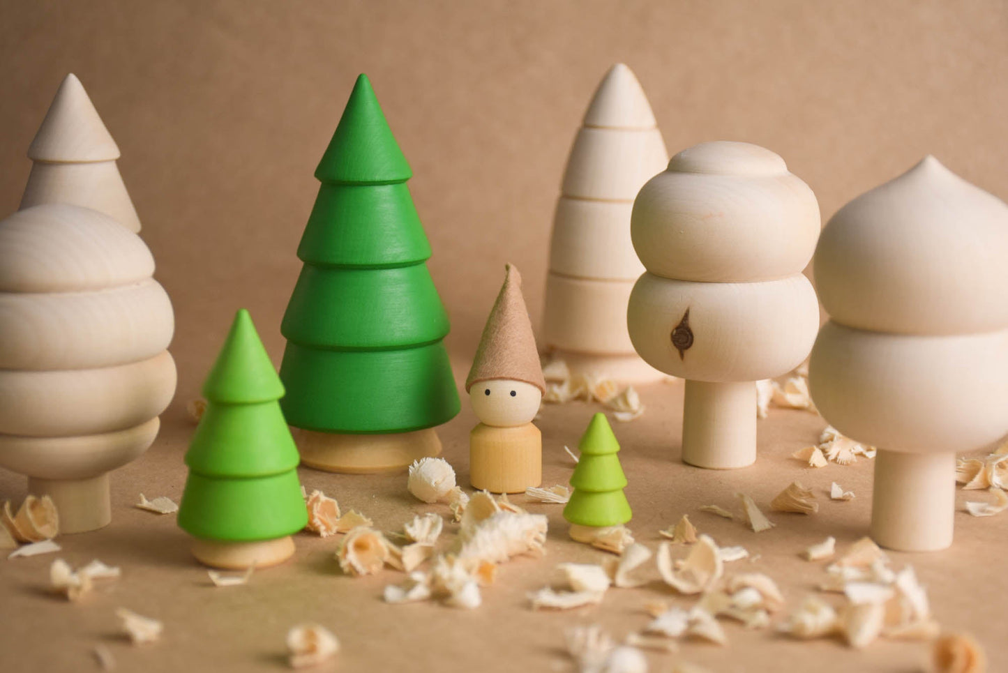 Wooden Tree Set