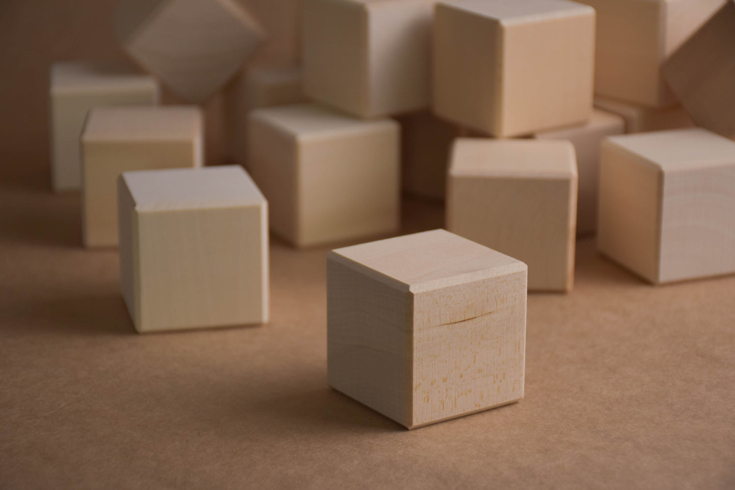 Wooden Blocks Set 1.8 in / 4.5 cm - 24 pcs