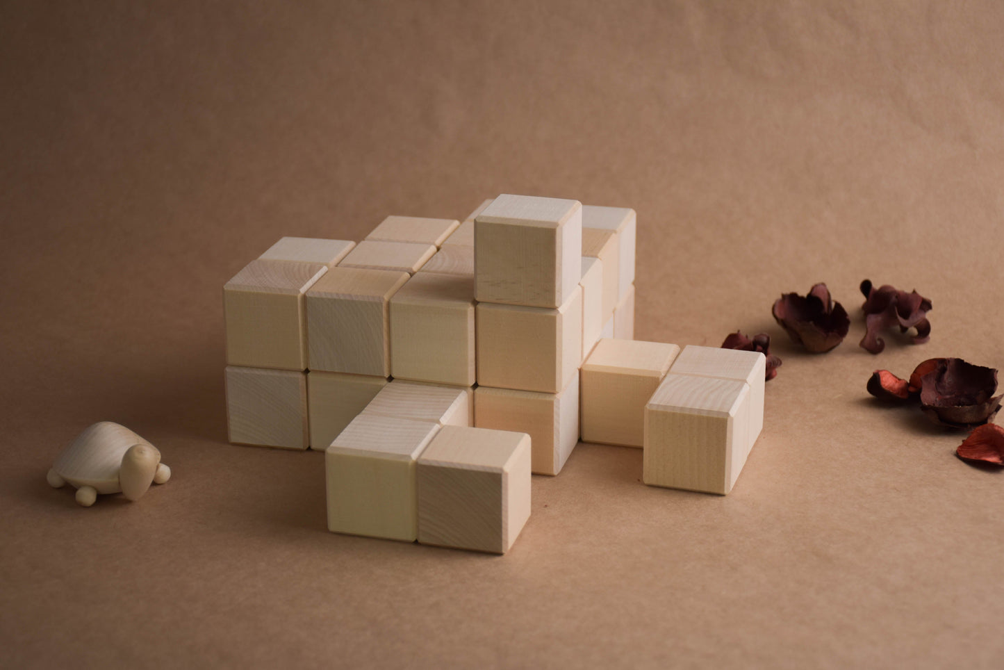 Best Wooden Blocks for Babies, 35 mm, 40 pcs.