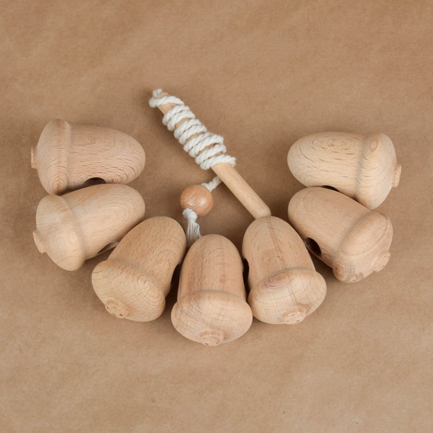 Wooden Lace Up Toys Acorns
