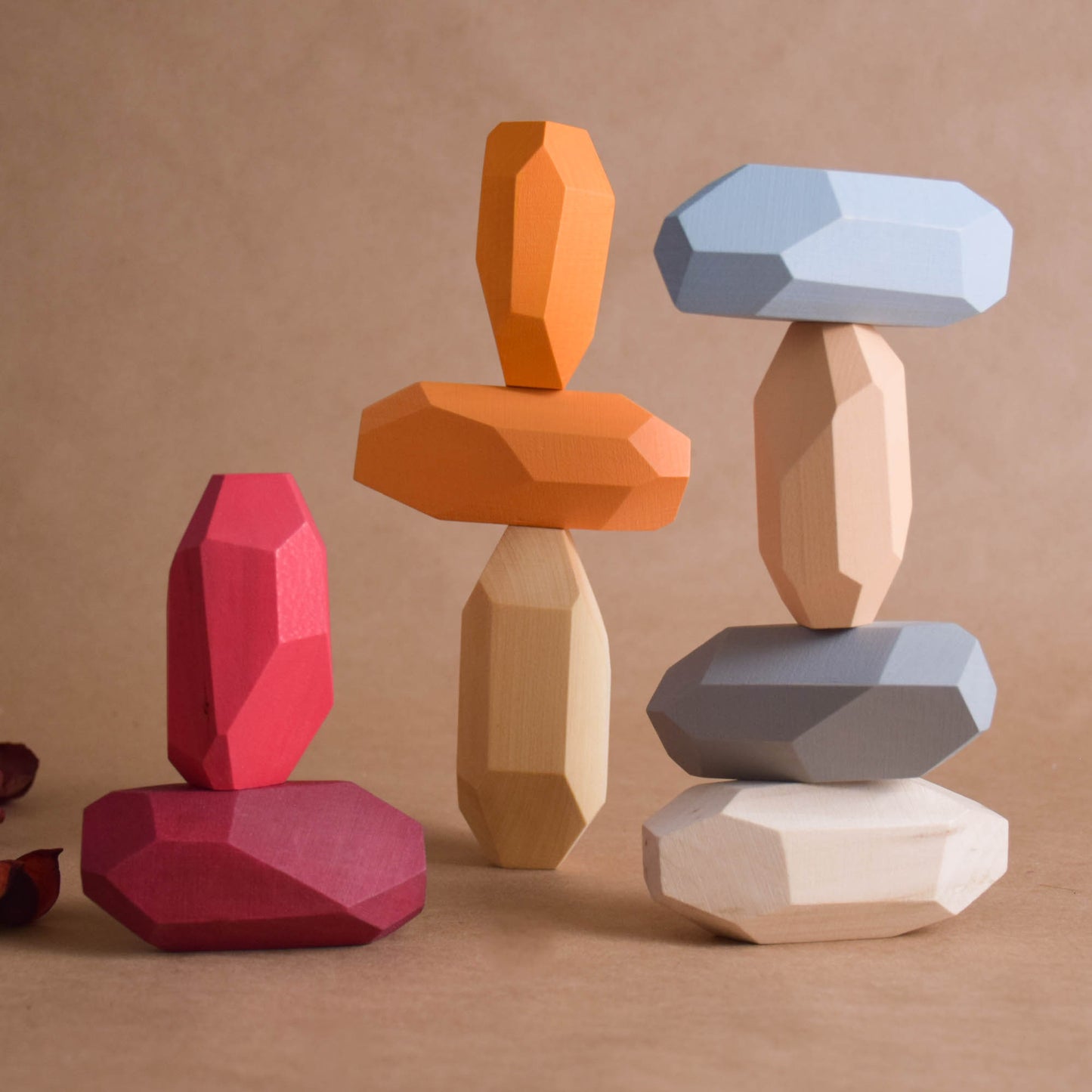 Japanese Wooden Balancing Blocks
