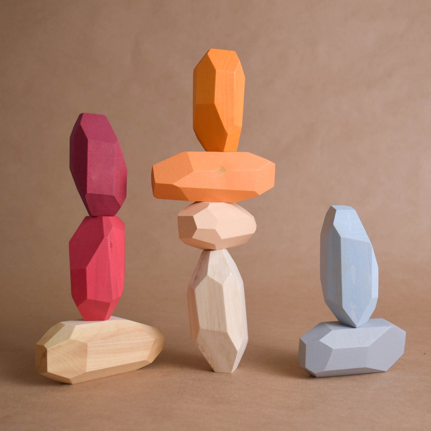 Japanese Wooden Balancing Blocks