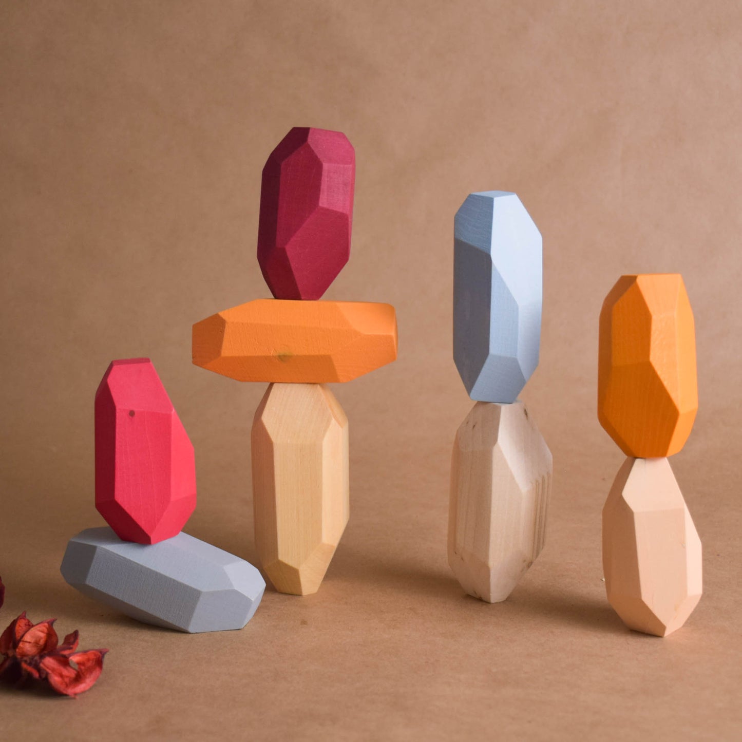Japanese Wooden Balancing Blocks