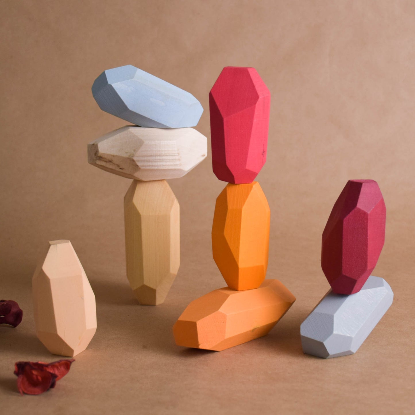 Japanese Wooden Balancing Blocks