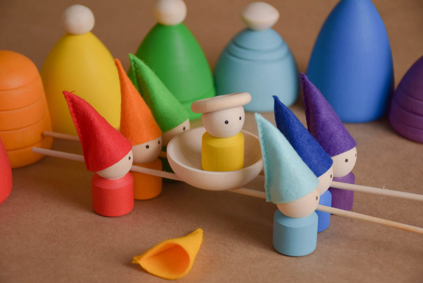 Montessori Color Sorting Activities for Preschoolers