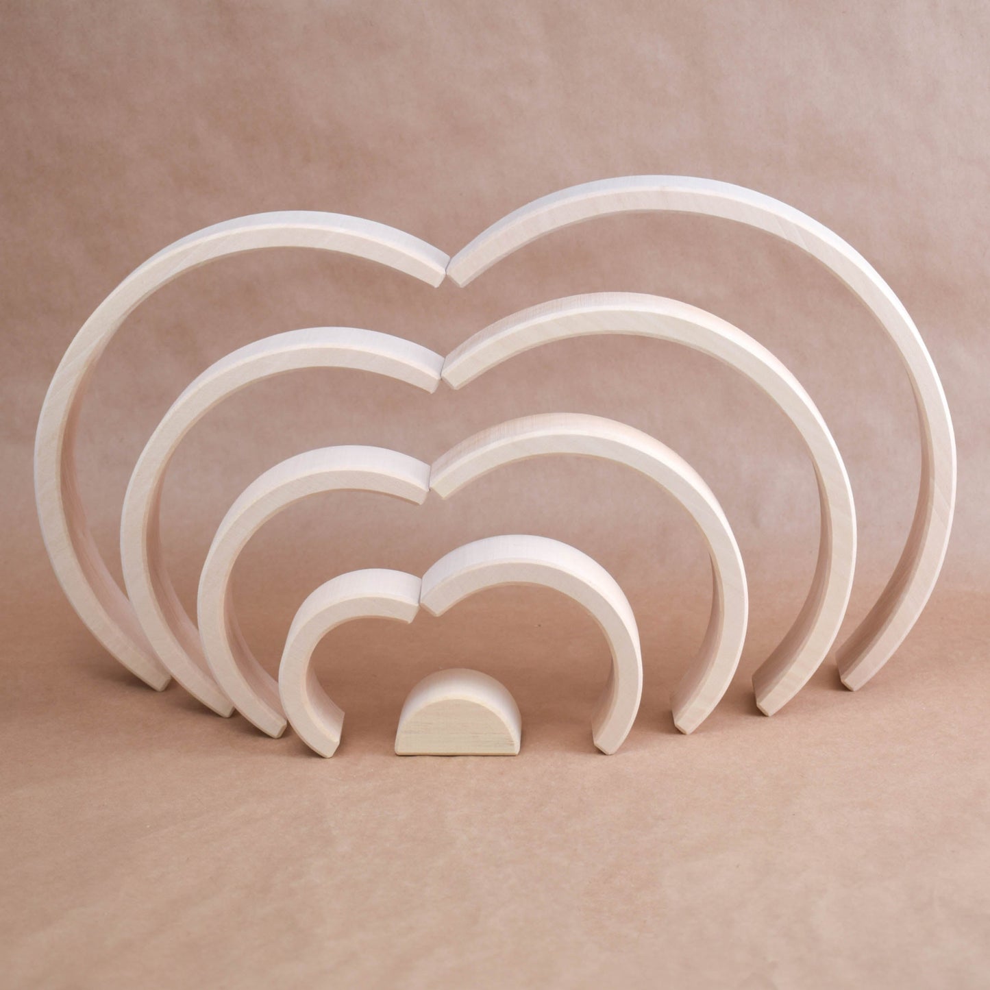 Wooden Baby Rainbow Large Stacker Toy