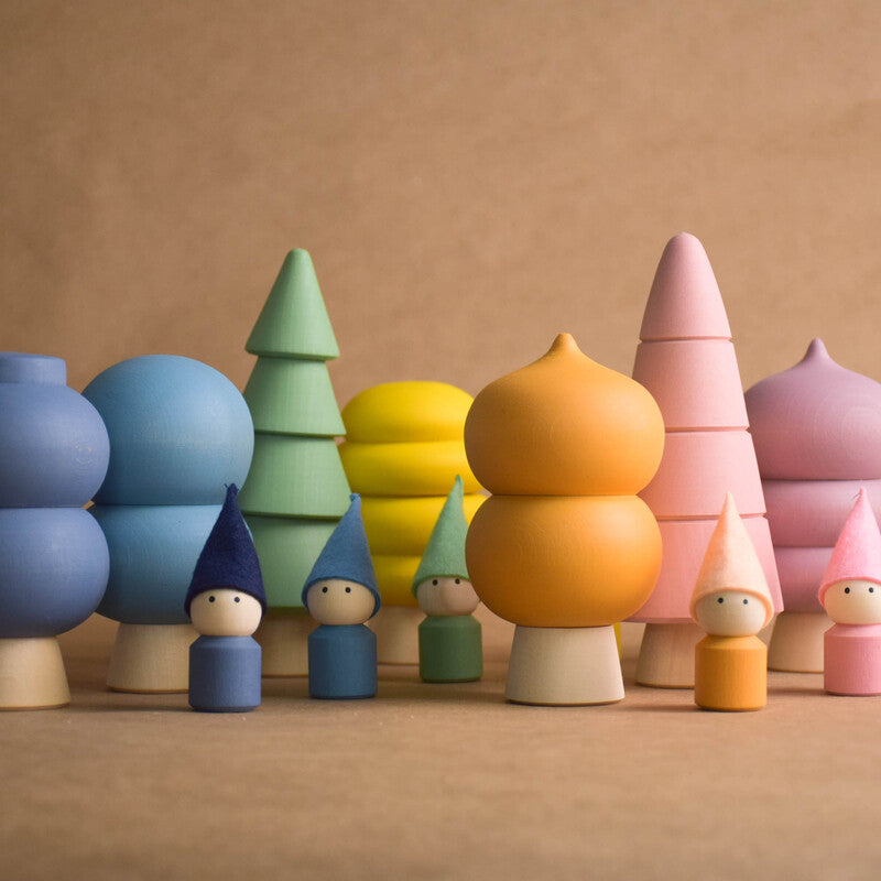 Pastel Opening Trees Set