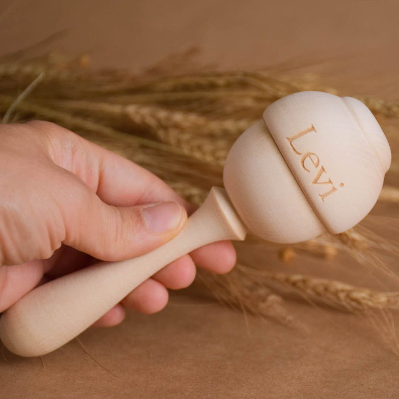 Wooden maracas, Wooden baby rattle, Toddler childrens wooden toys, Musical toy, Baby maracas, Kids room decor, Eco toys, Natural toys