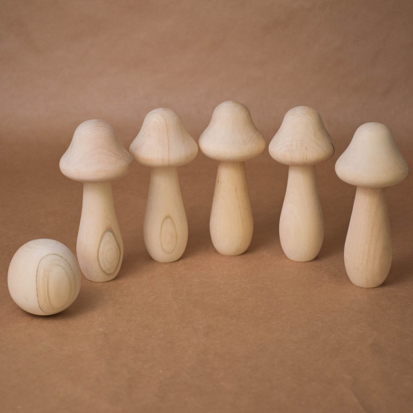 Mini Bowling Game with Mushrooms