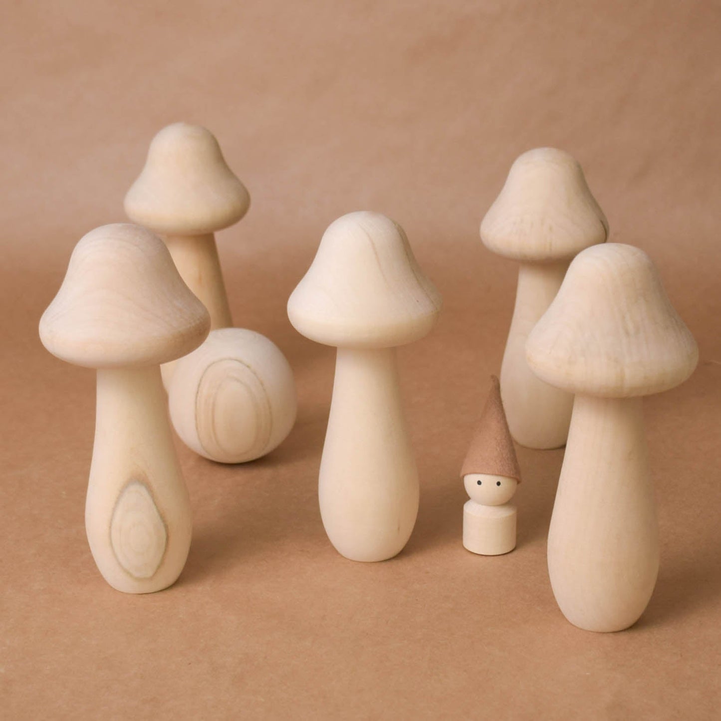 Mini Bowling Game with Mushrooms