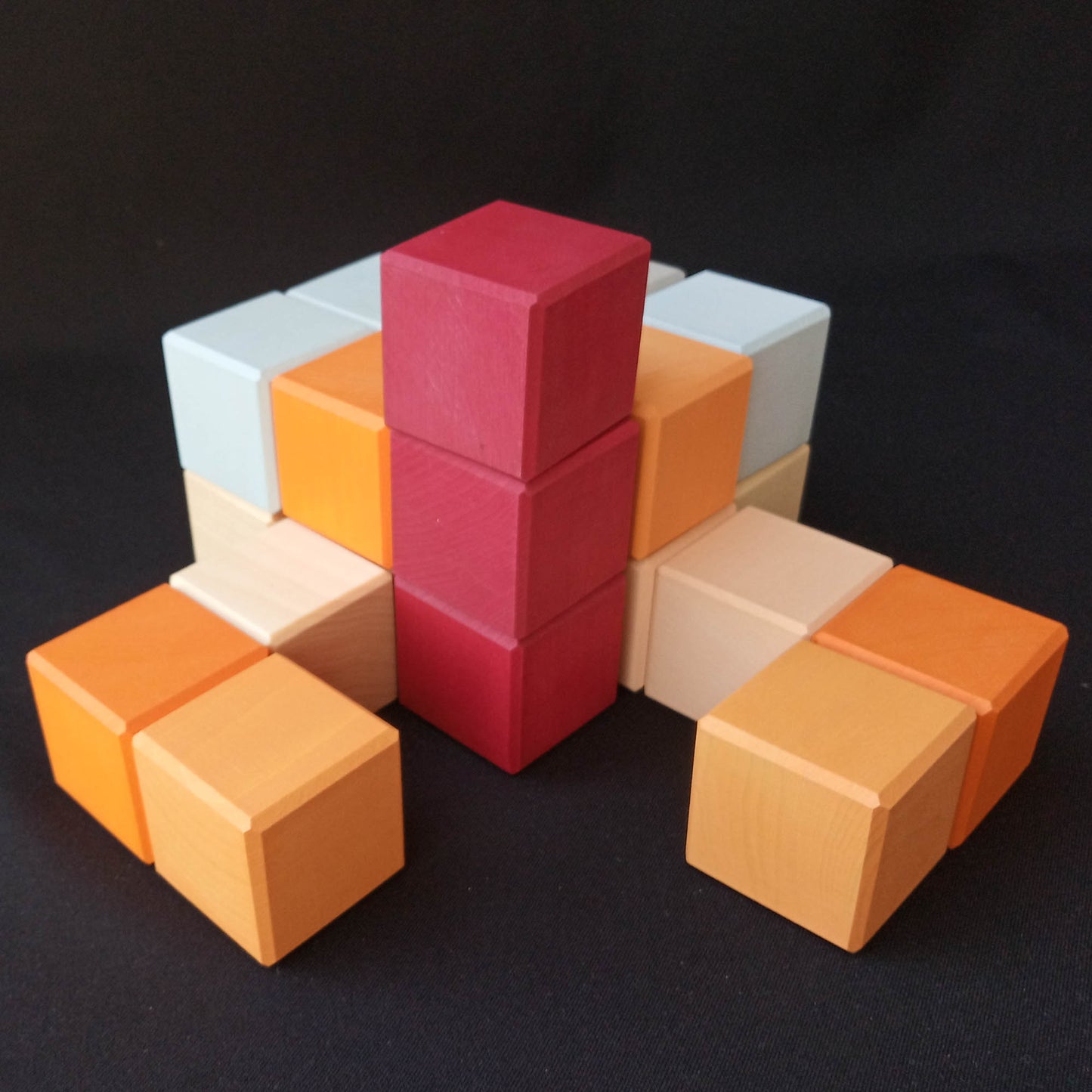 Wooden Building Toy Blocks for Babies Neutral