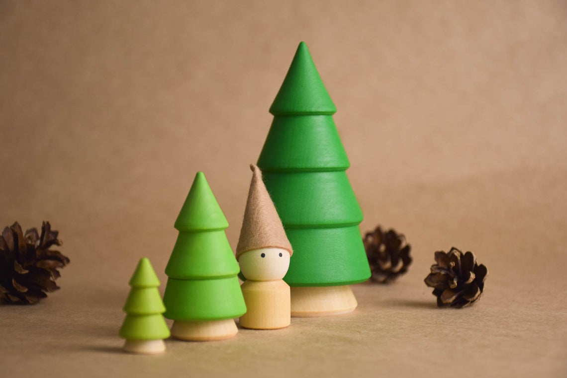 Wooden Tree Set