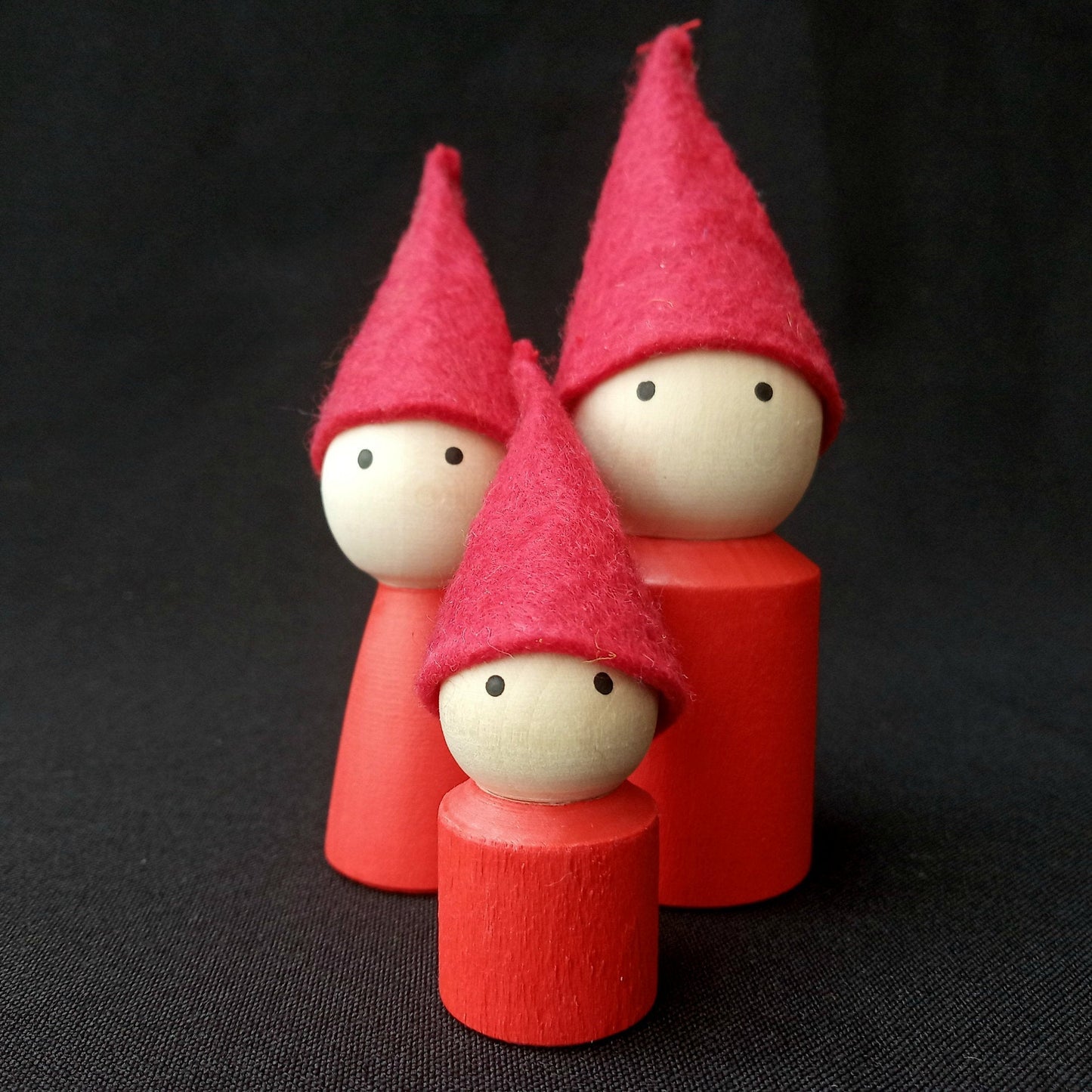 Wooden Peg Little People