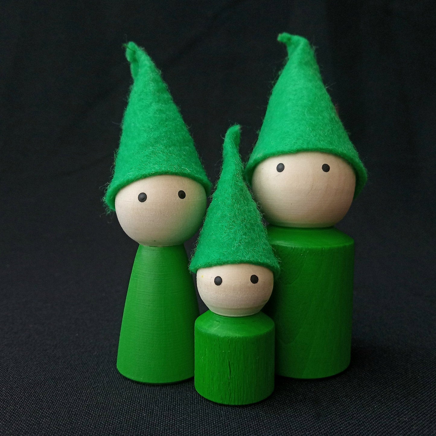 Wooden Peg Little People