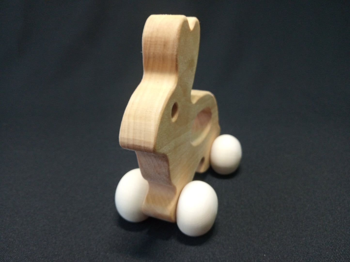 Wooden Bunny Push Toy