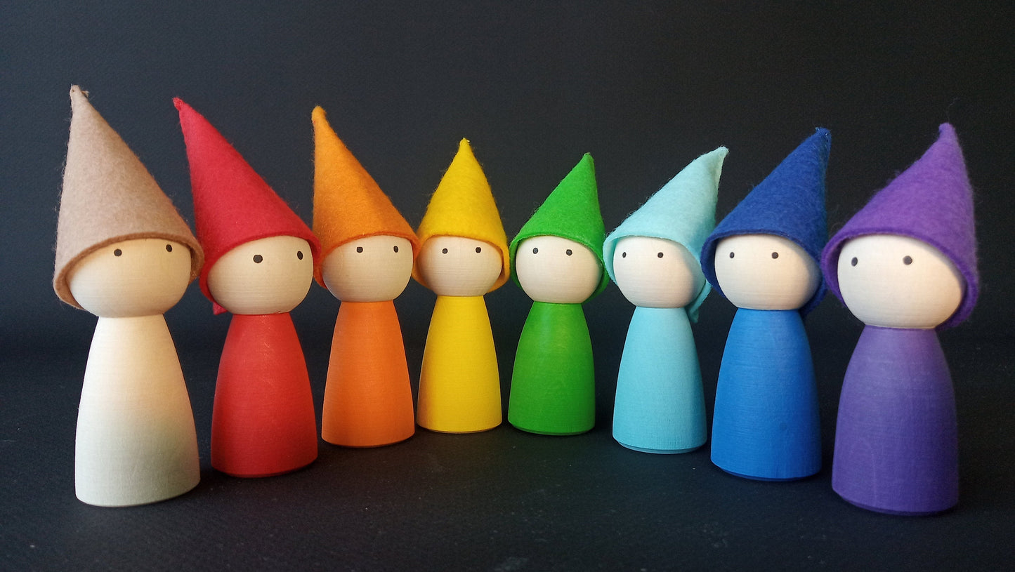 Wood Peg Dolls