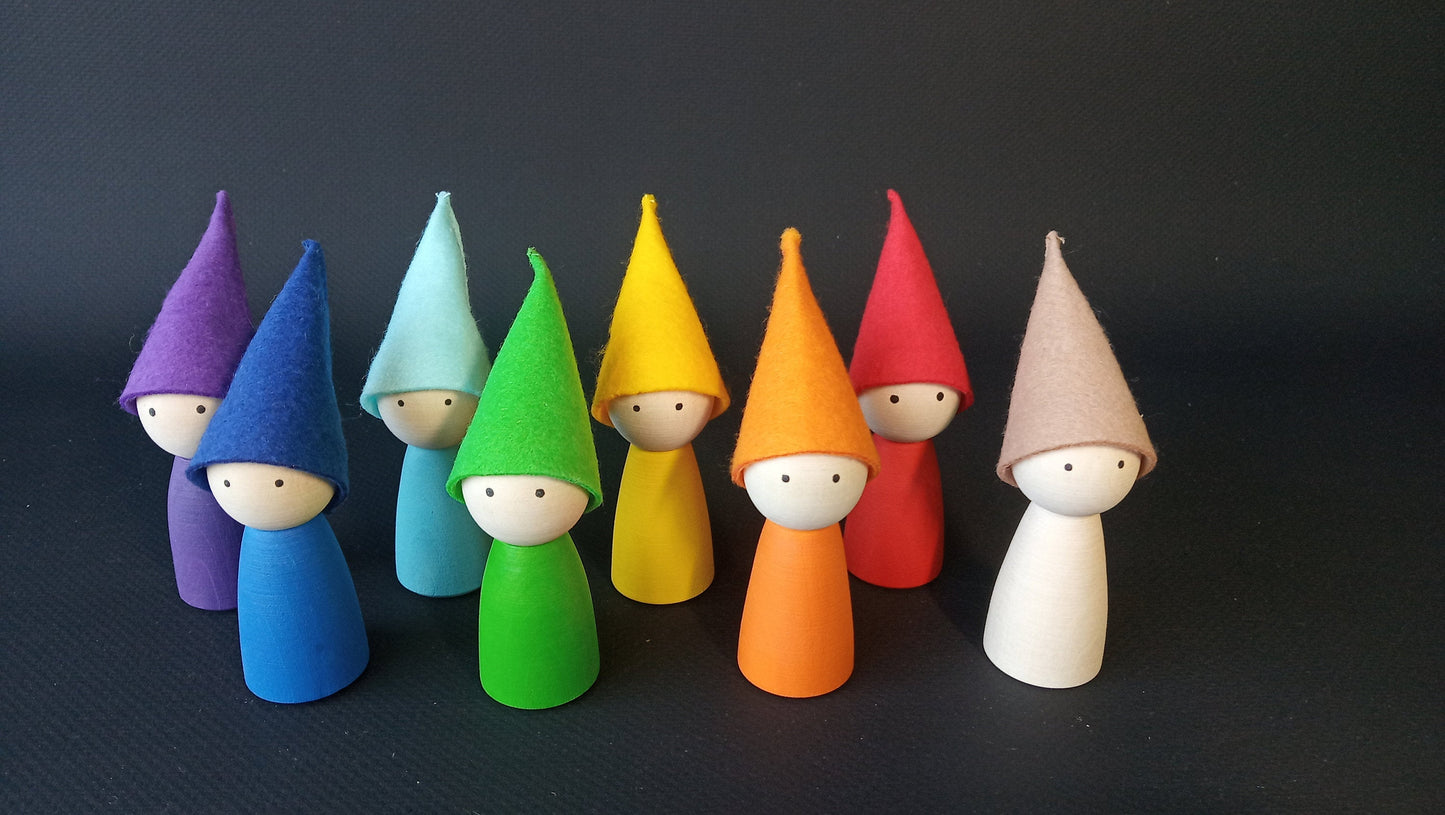 Wood Peg Dolls