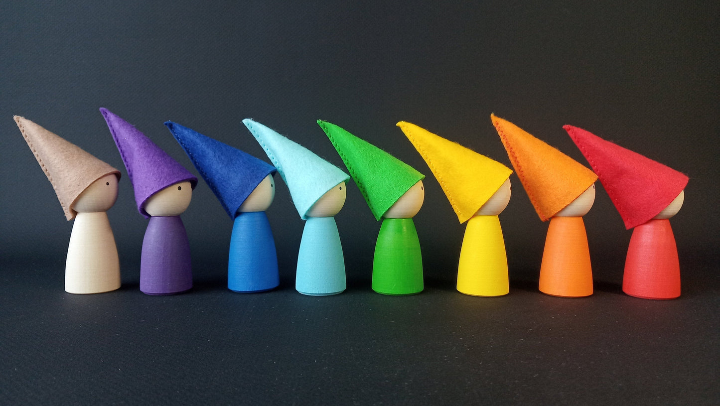 Wood Peg Dolls