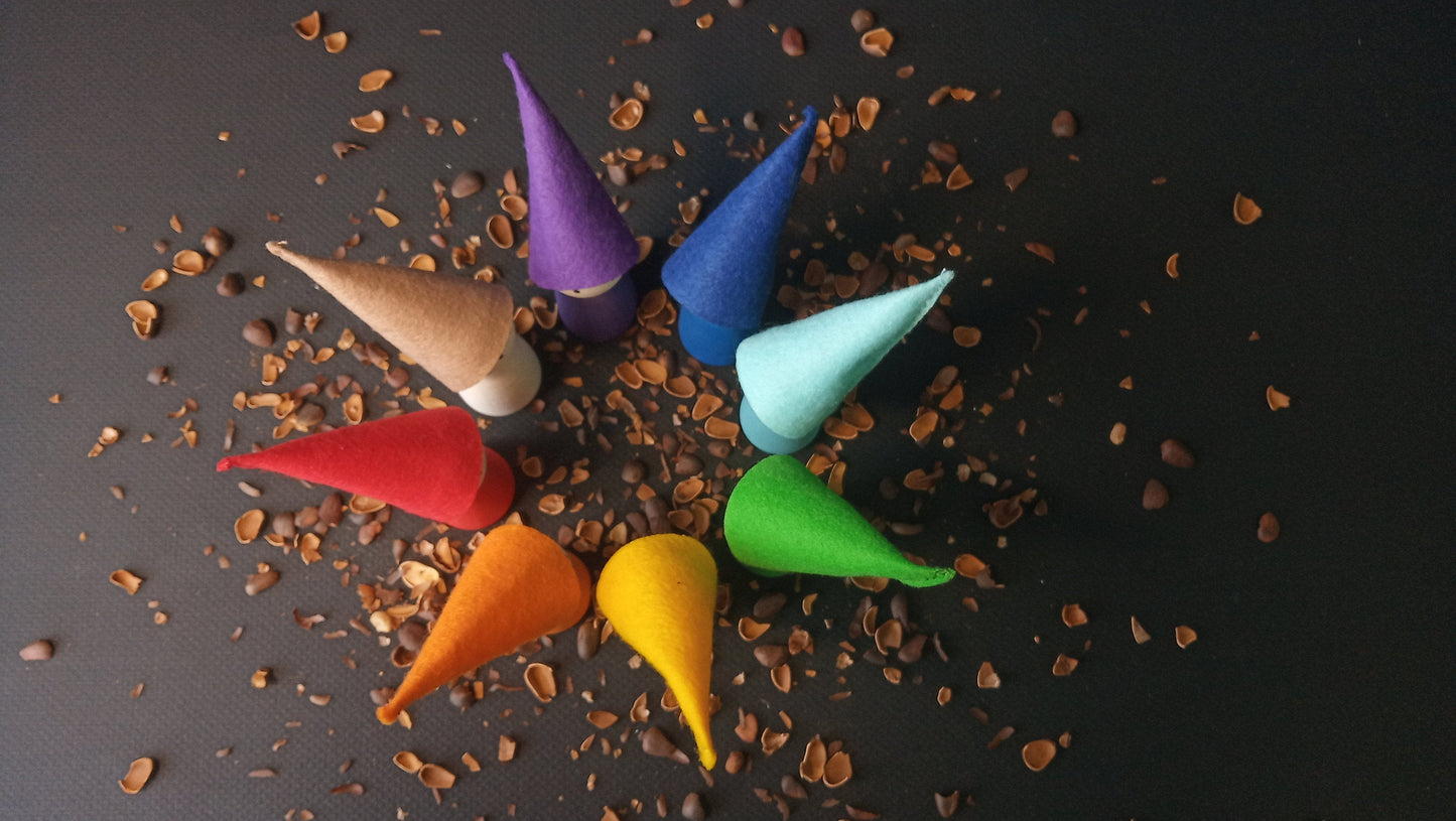Wood Peg Dolls
