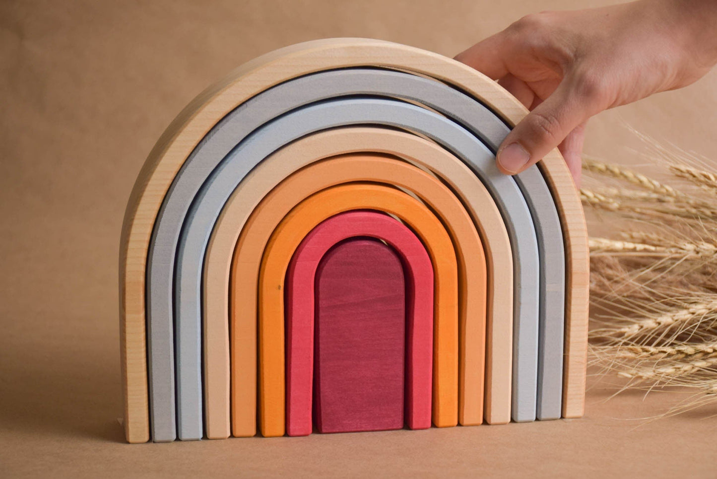Oval Rainbow Neutral