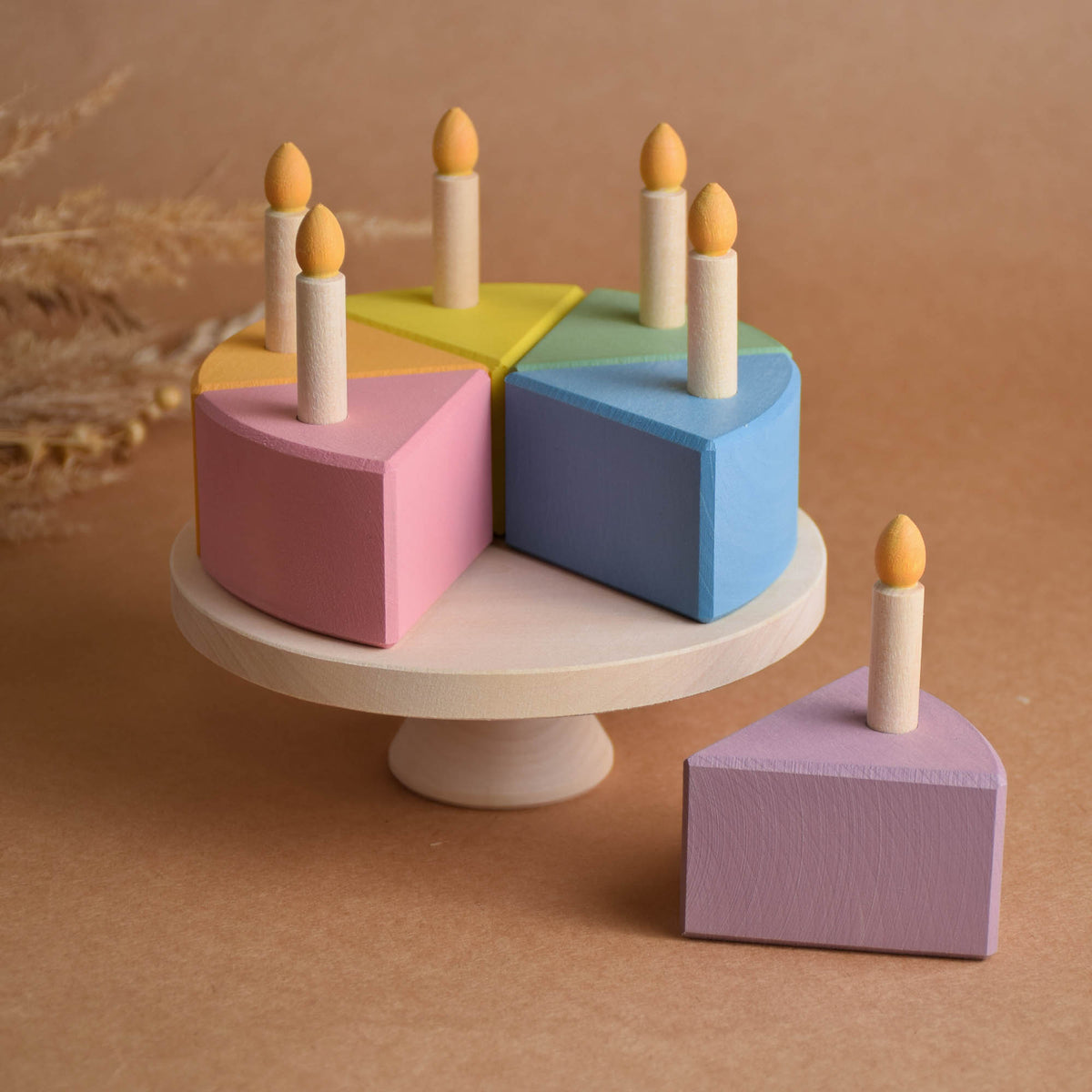 Cake with Candles Pastel