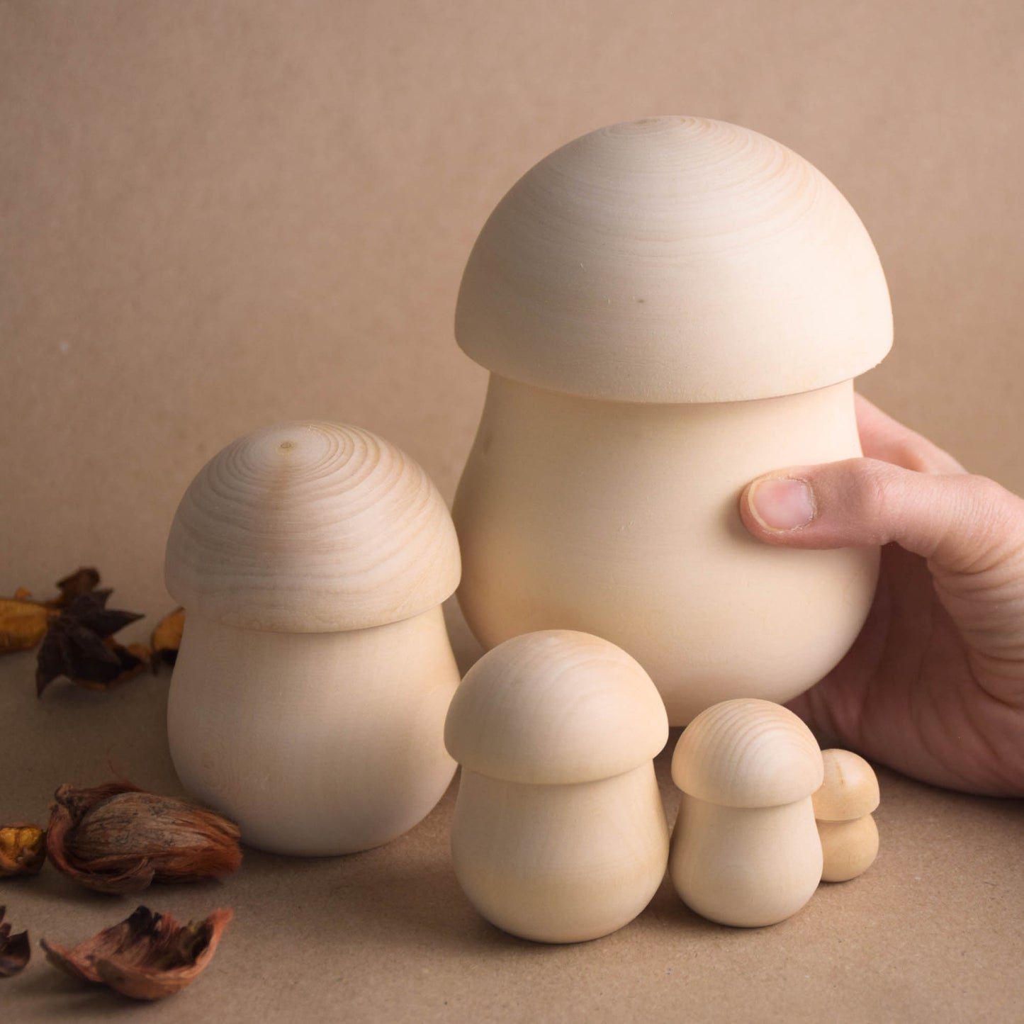 Matryoshka Mushrooms