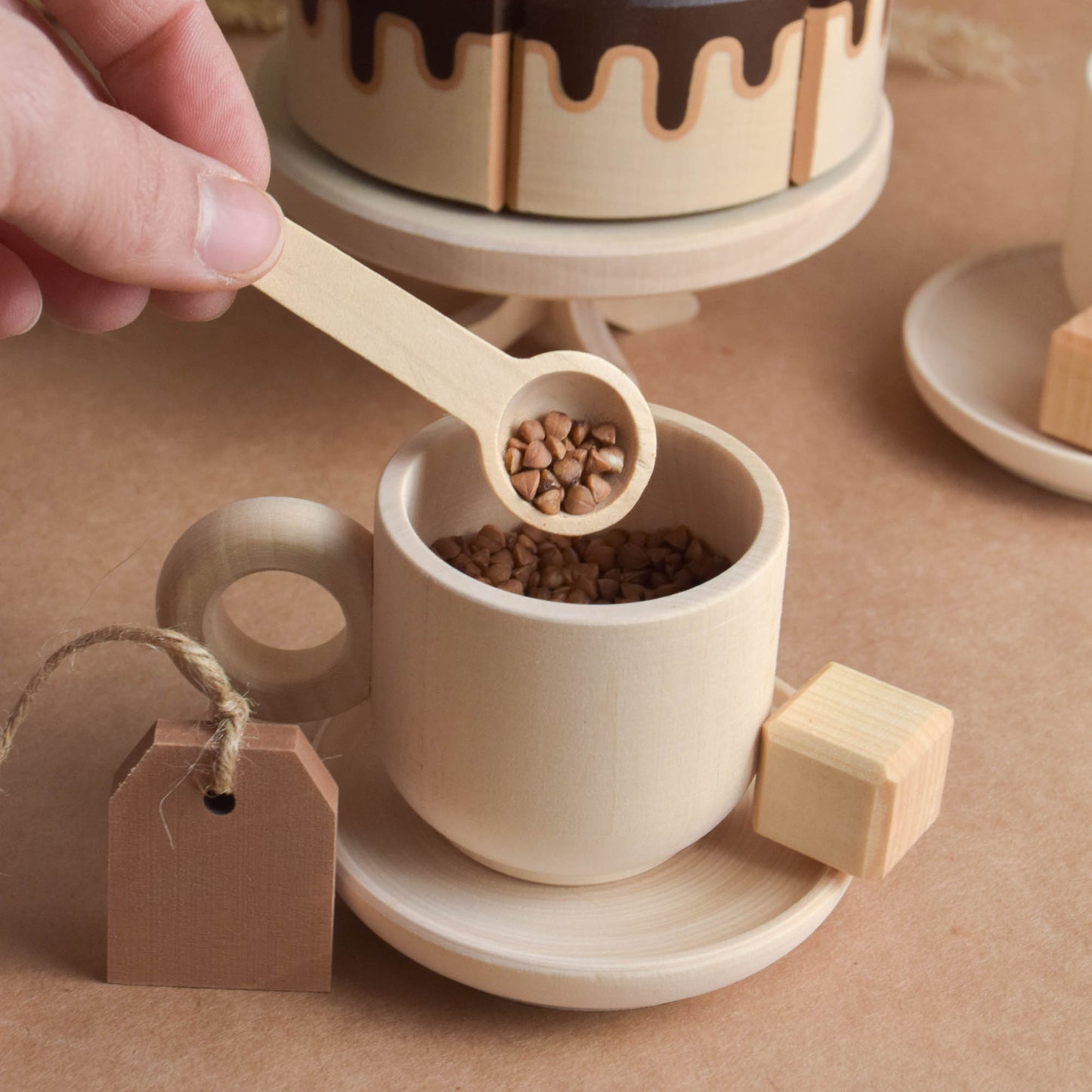 Chocolate cake with candles