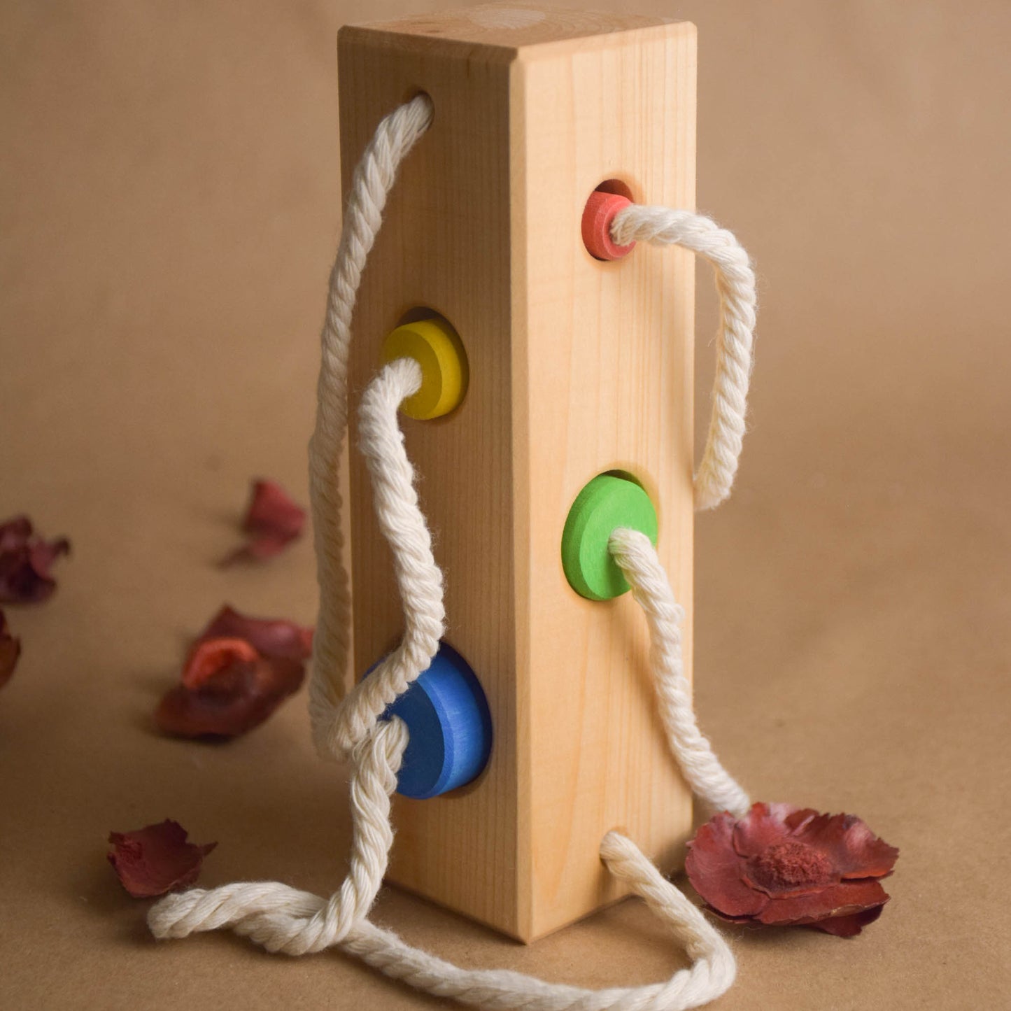 Block with Cylinders