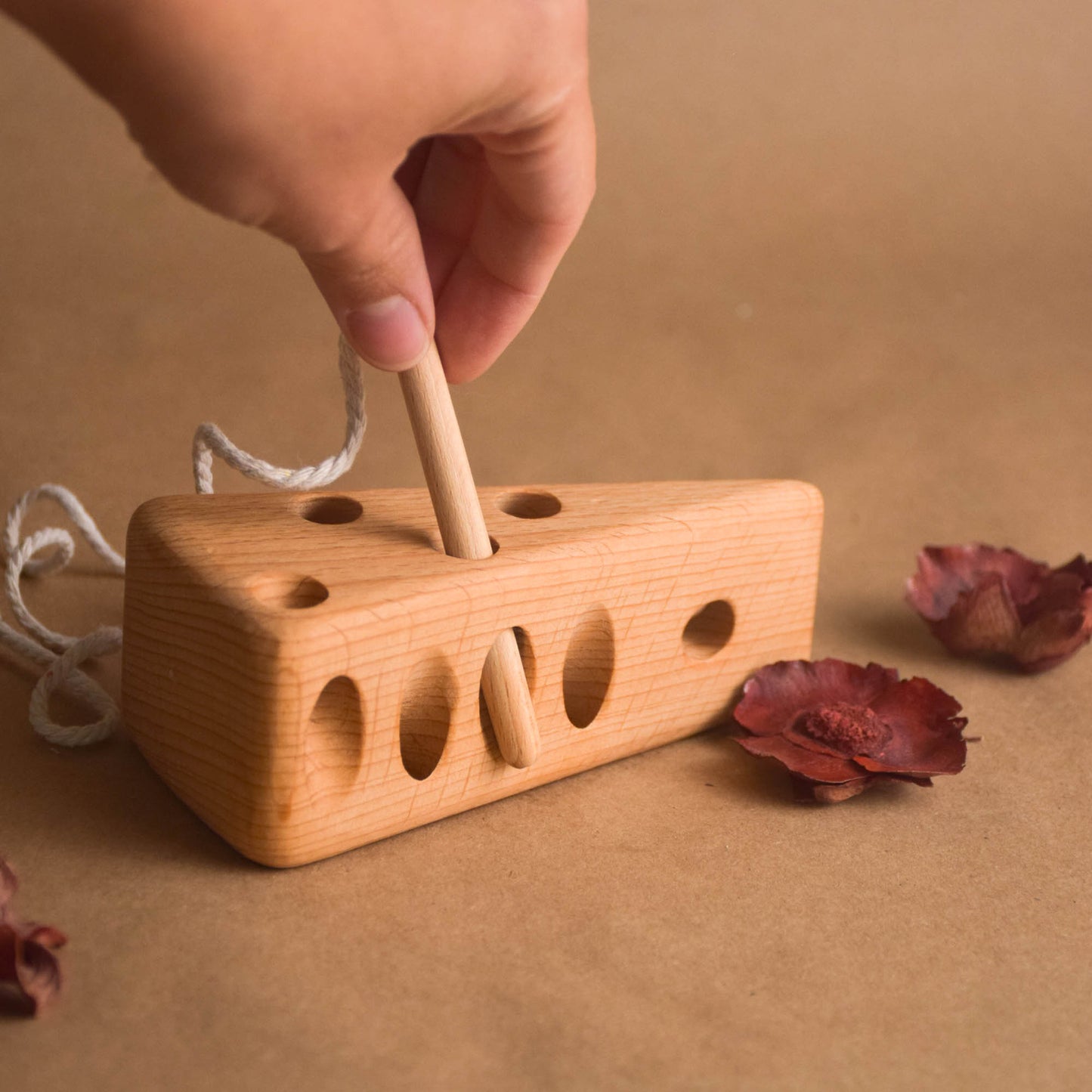 Lacing Toy Cheese