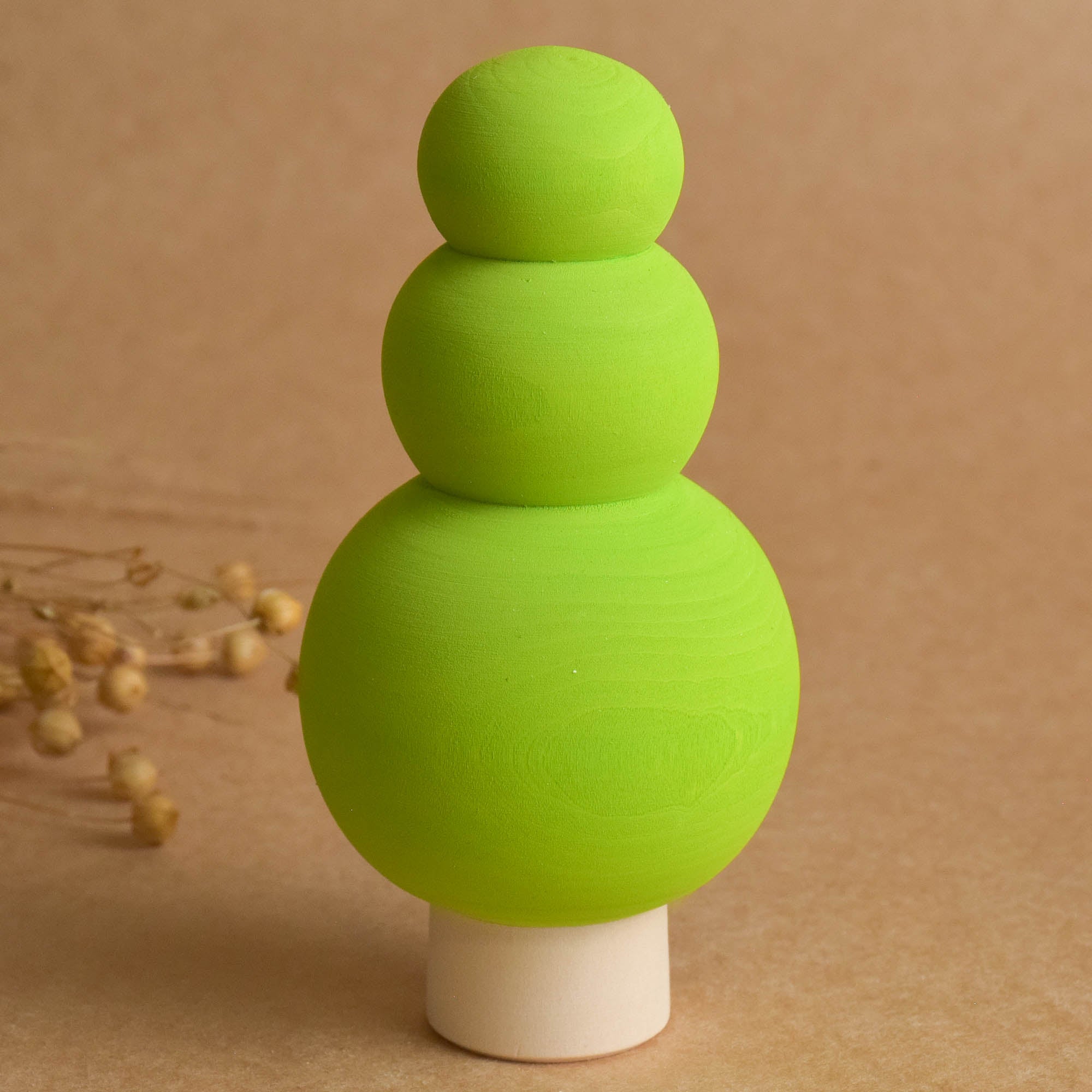Wooden Toy Trees Figurine Set Woodland Waldorf Tree Montessori Toddler ...