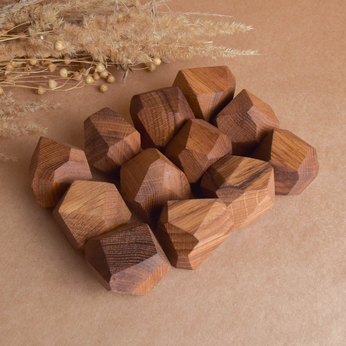 Wooden Stacking Stones Tumi Ishi Oak