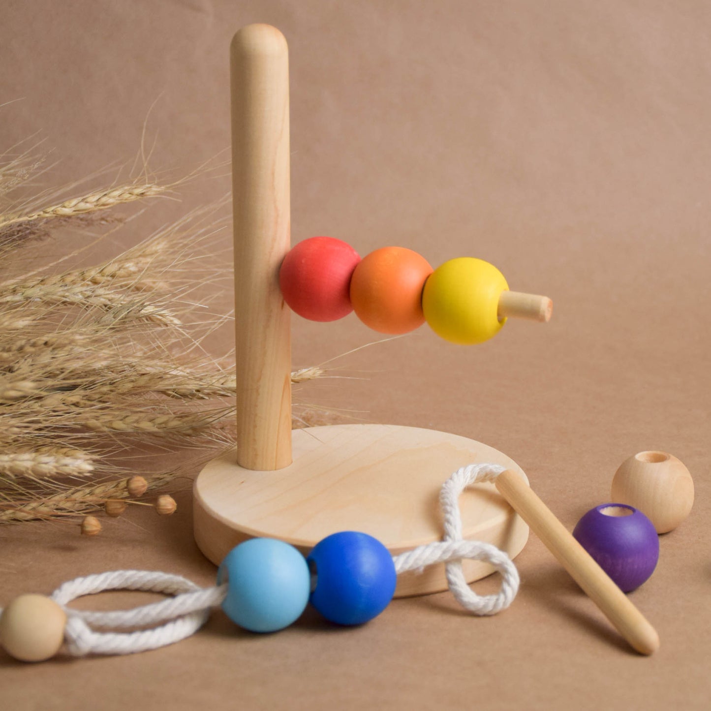 Ring Stacker Toy Horizontal