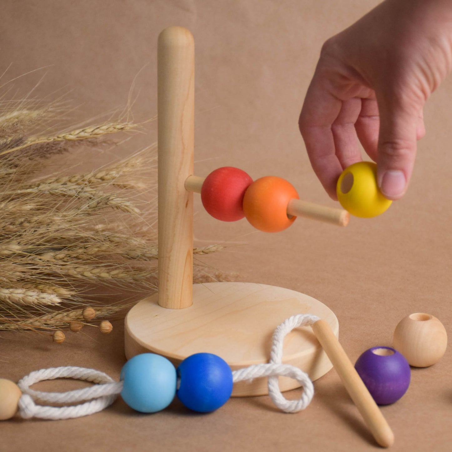 Ring Stacker Toy Horizontal