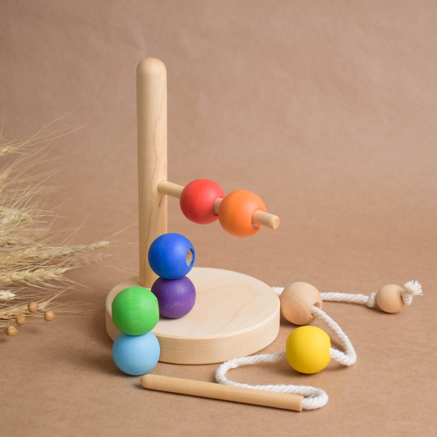 Ring Stacker Toy Horizontal