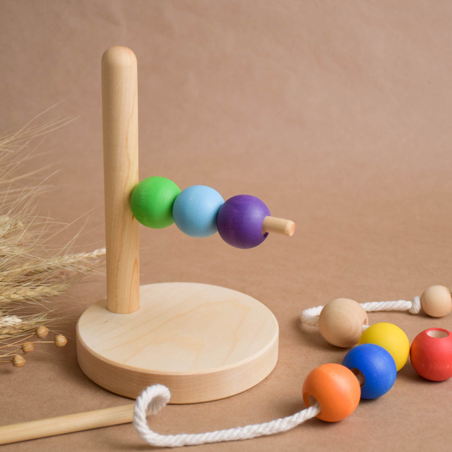 Ring Stacker Toy Horizontal