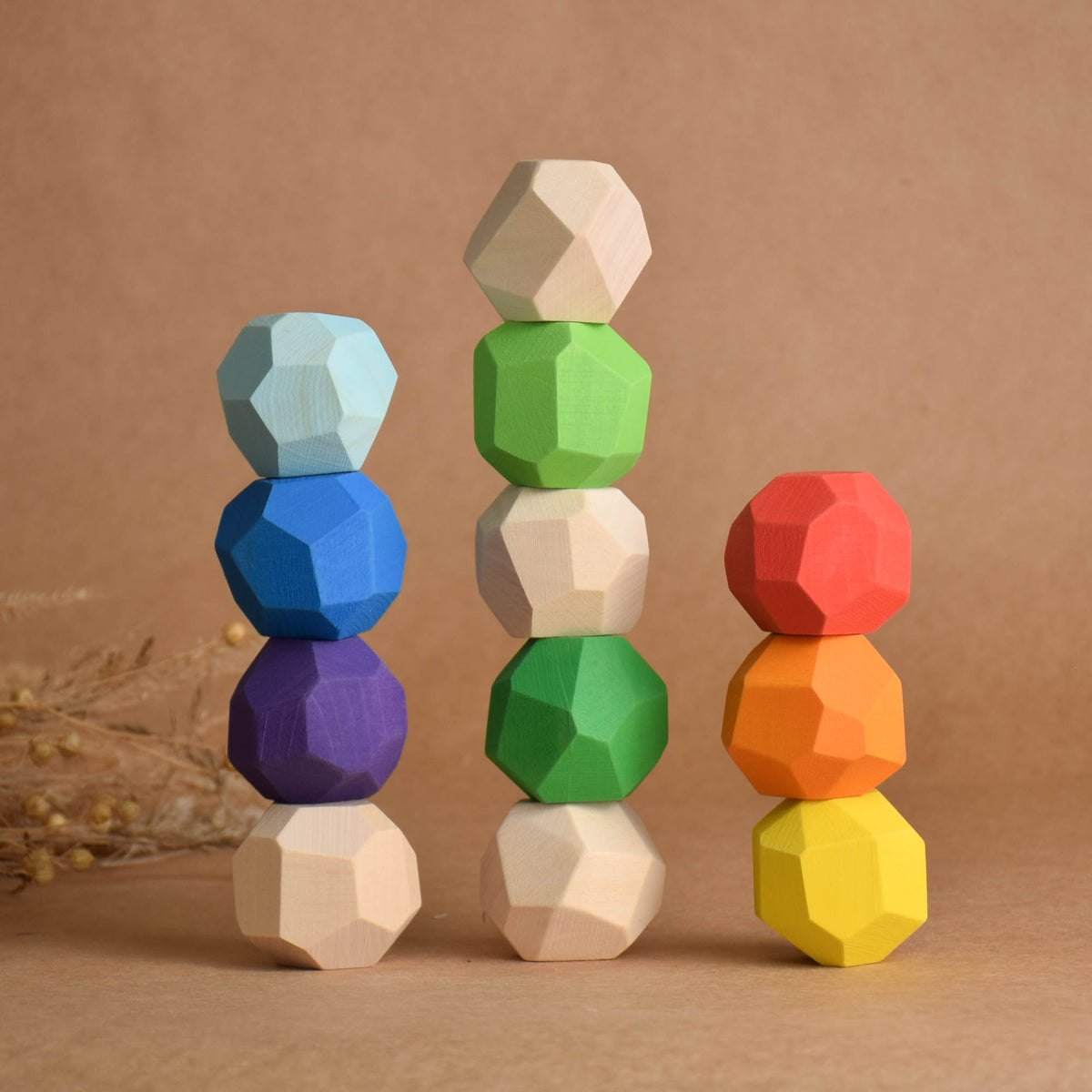 Wooden Stacking Stones Tumi Ishi
